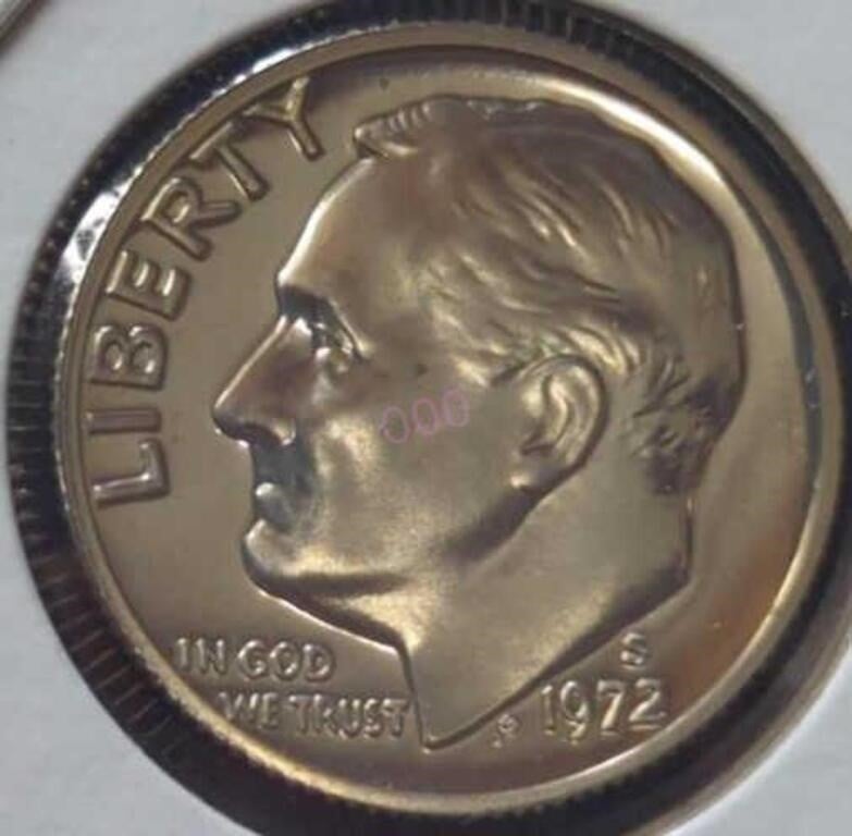 Before 1972 S Roosevelt dime