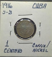 1916 Cuban coin