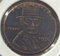 Abraham Lincoln hobo penny