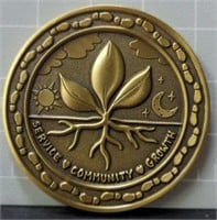 Virginia collegiate recovery challenge coin