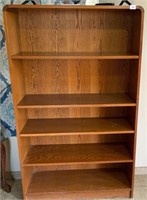 Wooden Bookshelf Adjustable Shelves