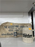 Hagerstown, Md mail bag and Hagerstown Brewing