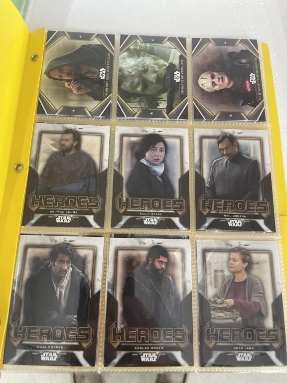Topps Star Wars cards