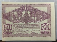 1950 German banknote