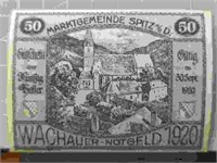 1920 German banknote