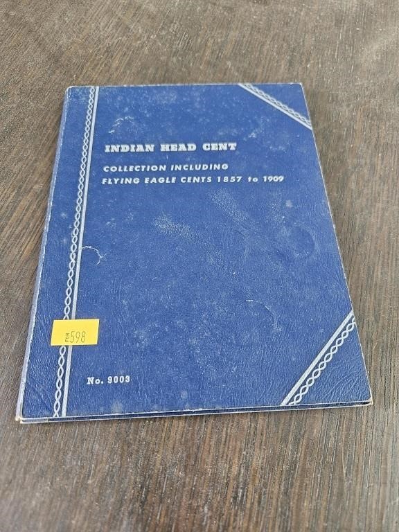 Indian head penny book