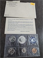 1965 Treasury department coin set