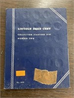 Lincoln head cent collection starting 1941