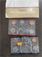 1986 uncirculated coin set