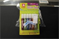 5-6pc washable glitter glue (display)