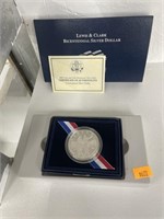 2004 Lewis & Clark bicentennial silver dollar