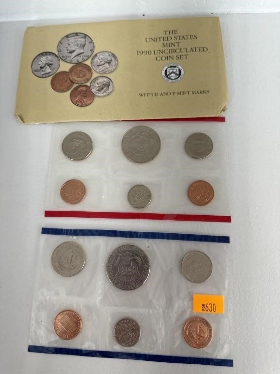 1990 uncirculated coin set