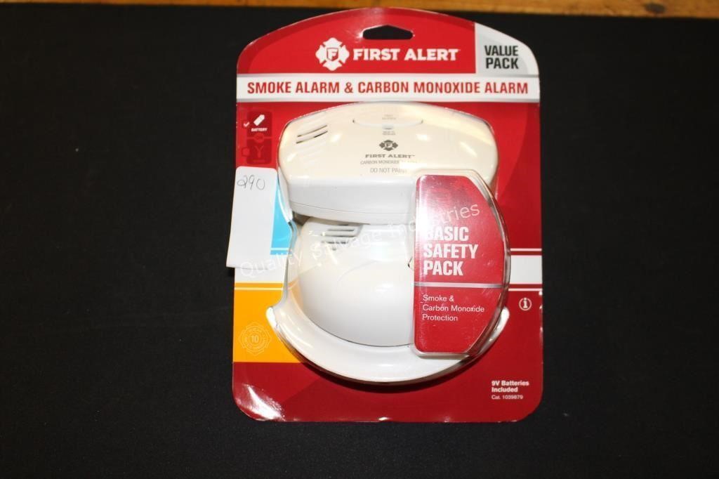 first alert smoke/carbon alarm (display)