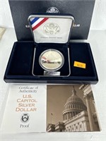 U.S Capitol Silver proof Coin