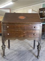 Vintage Wooden Secretary Desk. Some scuffs and