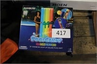 2- poolcandy 74” rainbow light up floats
