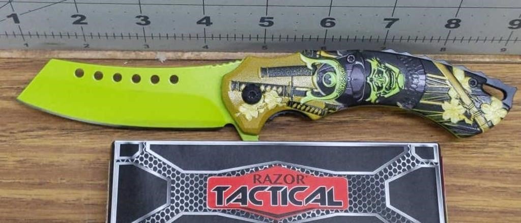 Razor tactical Pocket knife RT-7357 GN