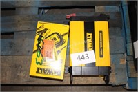 2- dewalt products (1-out of box)