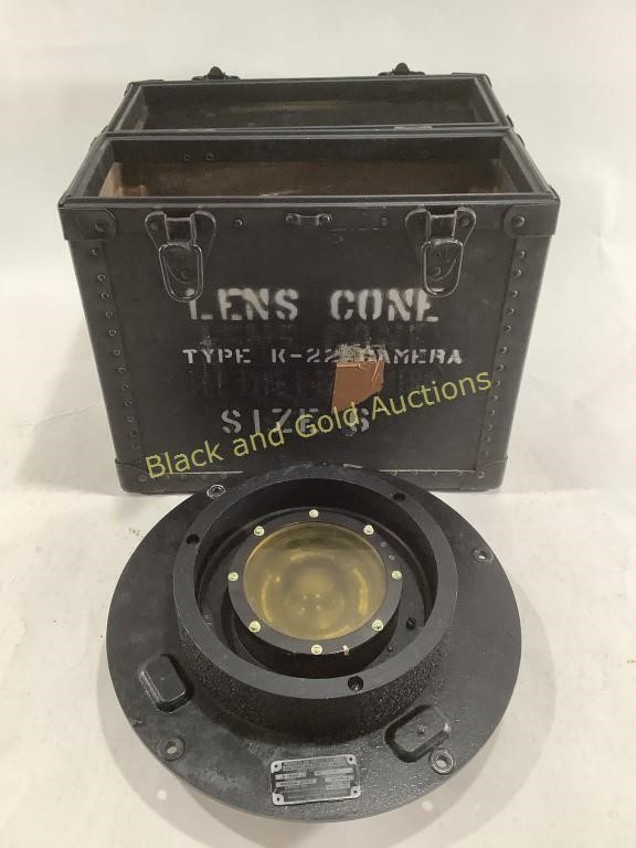 Vintage US Air Forces Lens Cone for Type K-22
