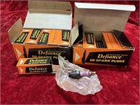 2 Boxes Vintage Defiance SD-15 Spark Plugs