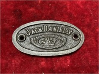 Jack Daniels Thick Metal Plate Plaque