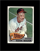 1965 Topps #323 Hank Bauer EX to EX-MT+