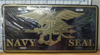 Navy SEAL USA made license tag