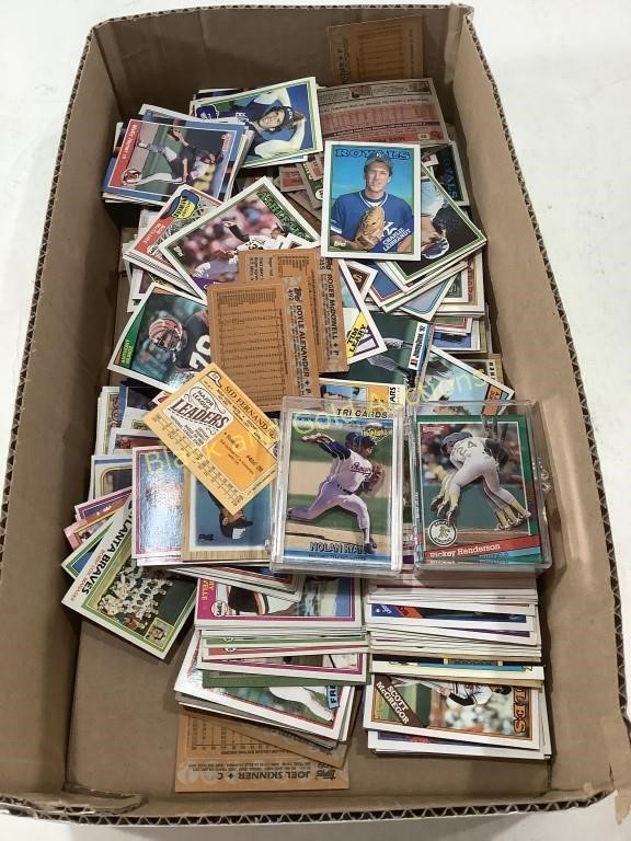 Late 80s Baseball & Football Cards