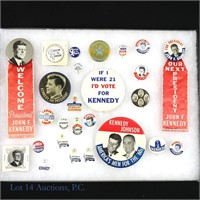 1960 Kennedy-Johnson Campaign Items (26)