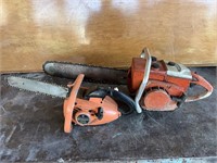 Pair Untested Chain Saws / Sears Skil
