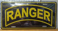 Ranger usa made license tag