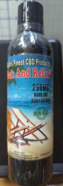 250 mg CBD hand and body lotion