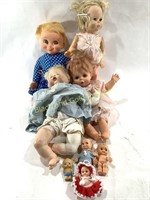 (8) Vintage Baby Dolls