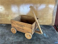 Hand Made Wagon Liberty Ammo Explosive Crate