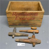 Wooden Remington Express Ammo Crate/Box