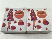 Vintage Mattel Barbie Doll Cases With Accessories
