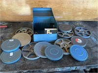 Vintage 8mm Reels / Cases / Box / Complete
