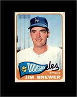 1965 Topps #416 Jim Brewer EX to EX-MT+