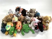 TY Beanie Babies: Frogs, Bears, Cats