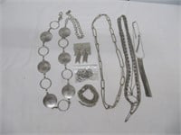 SILVER TONED JEWELRY
