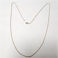 $150 10K  0.52G 18" Necklace