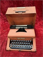 Tom Thumb Typewriter In Metal Case