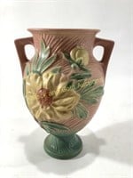 Vintage Roseville Peony Double Handle Vase