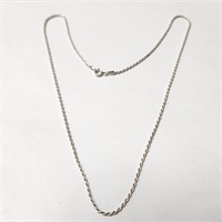 $50 Silver 3.2G 18" Necklace