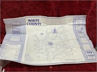 White County / Rabun County Georgia Map