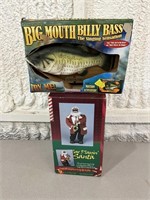 Sax Playin Santa + Big Mouth Billy Bass