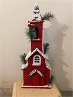 Country Wood Christmas House