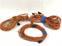 50, 50, and 25 ft Extension Cords