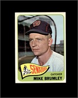 1965 Topps #523 Mike Brumley SP EX to EX-MT+