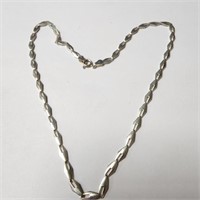 $100 Silver 15" 7.1G Necklace